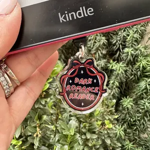 Dark Romance Kindle Charm, Kobo Kindle Accessories, Bookish