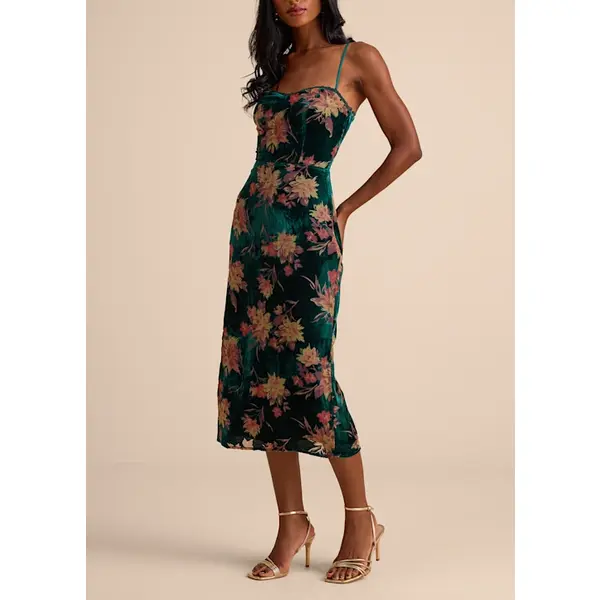 lulus green velvet dress Macy Olive A-line Dress