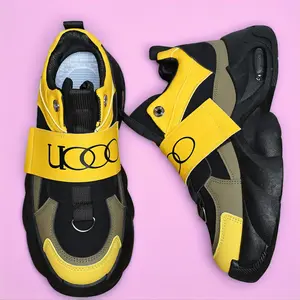 Men's Chunky Platform Dad Shoes, Breathable Non-Slip Casual Athletic Footwear for Streetwear & Daily Wear