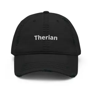 Therian Distressed Dad Hat