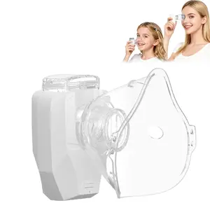 Handheld Quiet Nebulizer Rechargeable Ultrasonic Nebulizer for Home Use Portable Smart Nebulizer for Adults & Children