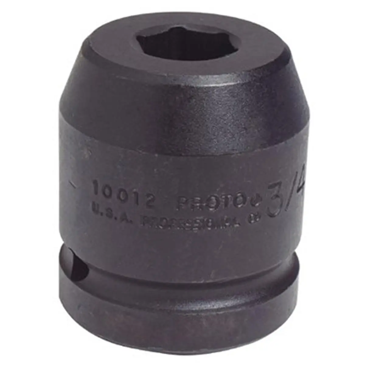 212 MAIN Proto Skt Imp 1 Dr 2-1-4 6 Pt Impact Type Socket, Heavy Duty TorquePlus Design, Minimizes Round on Stubborn Bolts
