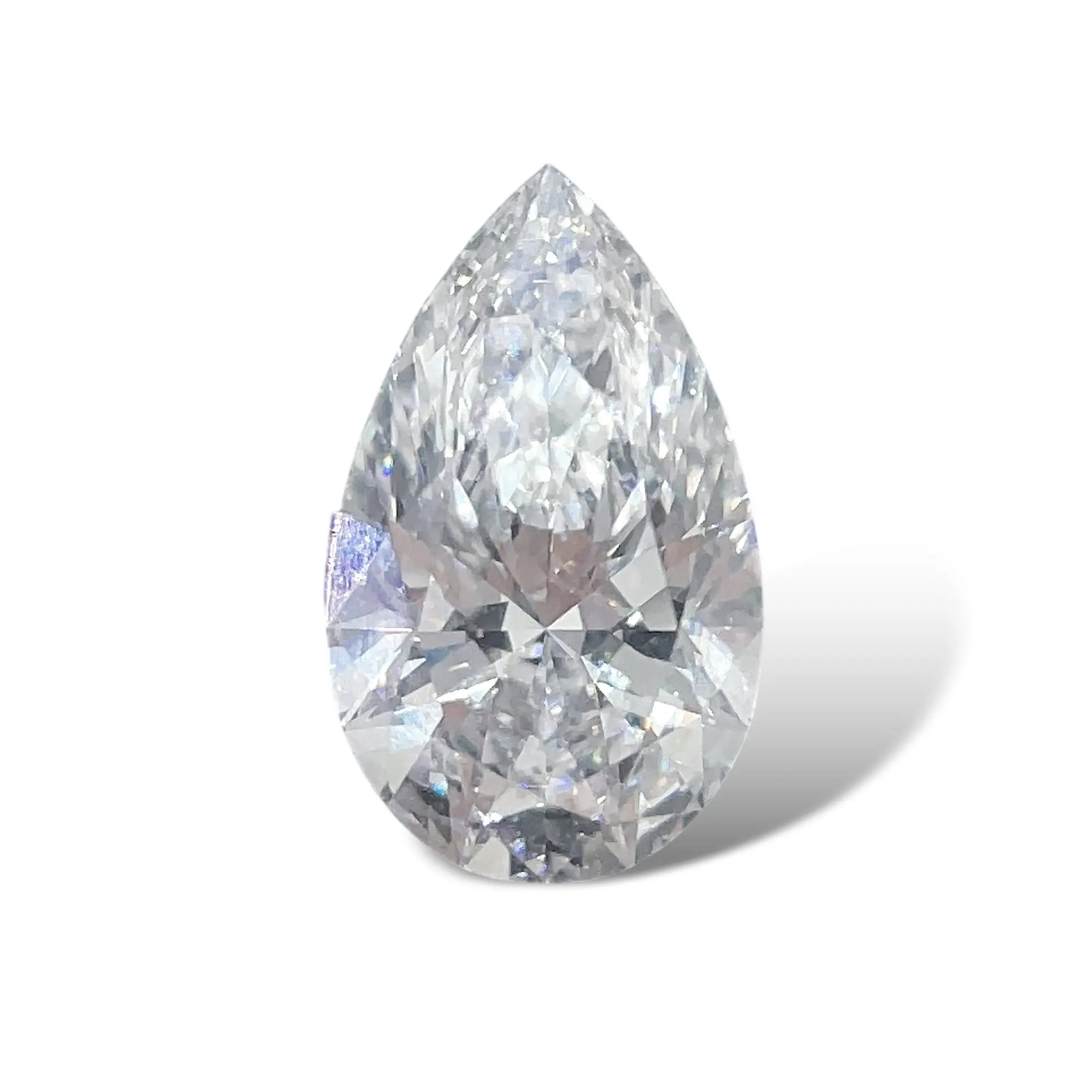IGI Pear-cut 1.59ct E VVS2 EX EX N Lab-Grown Diamond Loose Stone with Hall-of-mirrors Effect and IGI Certificate for Custom Jewelry