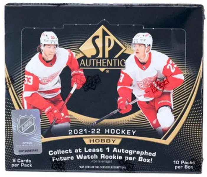 2021-22 Upper Deck SP Authentic Hockey Hobby Trading Cards