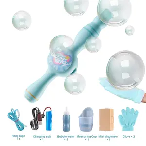 Magic Fog Bubble Wand – Smoke Bubble Toy, Summer Toy, Birthday Gift for Boys & Girls, Family Fun, Fun Science Gift for Kids,Fog Bubble Machine, Graduation Season，Children's Day summervibes