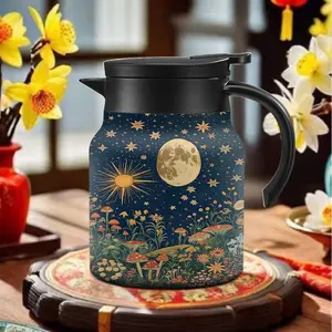 1000ML Tea Pot, Teapot, Water Bottle, Ideal for Brewing Loose Leaf Tea, Durable Design, Perfect for Home Use, Enhance Your Tea Experience