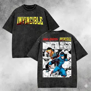 Unisex Vintage 90s T-Shirt -Purple Clown King Shirt,Super Hero Movie Shirt,Hero Shirt,Art Book Retro