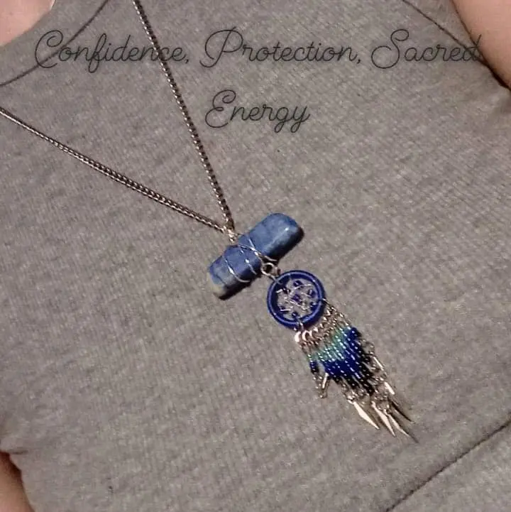 Dream Catcher Lapis Lazuli Handmade Talisman for Adults Genuine Healing Crystal & Lapis Lazuli Pendant Unique Jewelry Gift for Spiritual Growth & Positive Energy