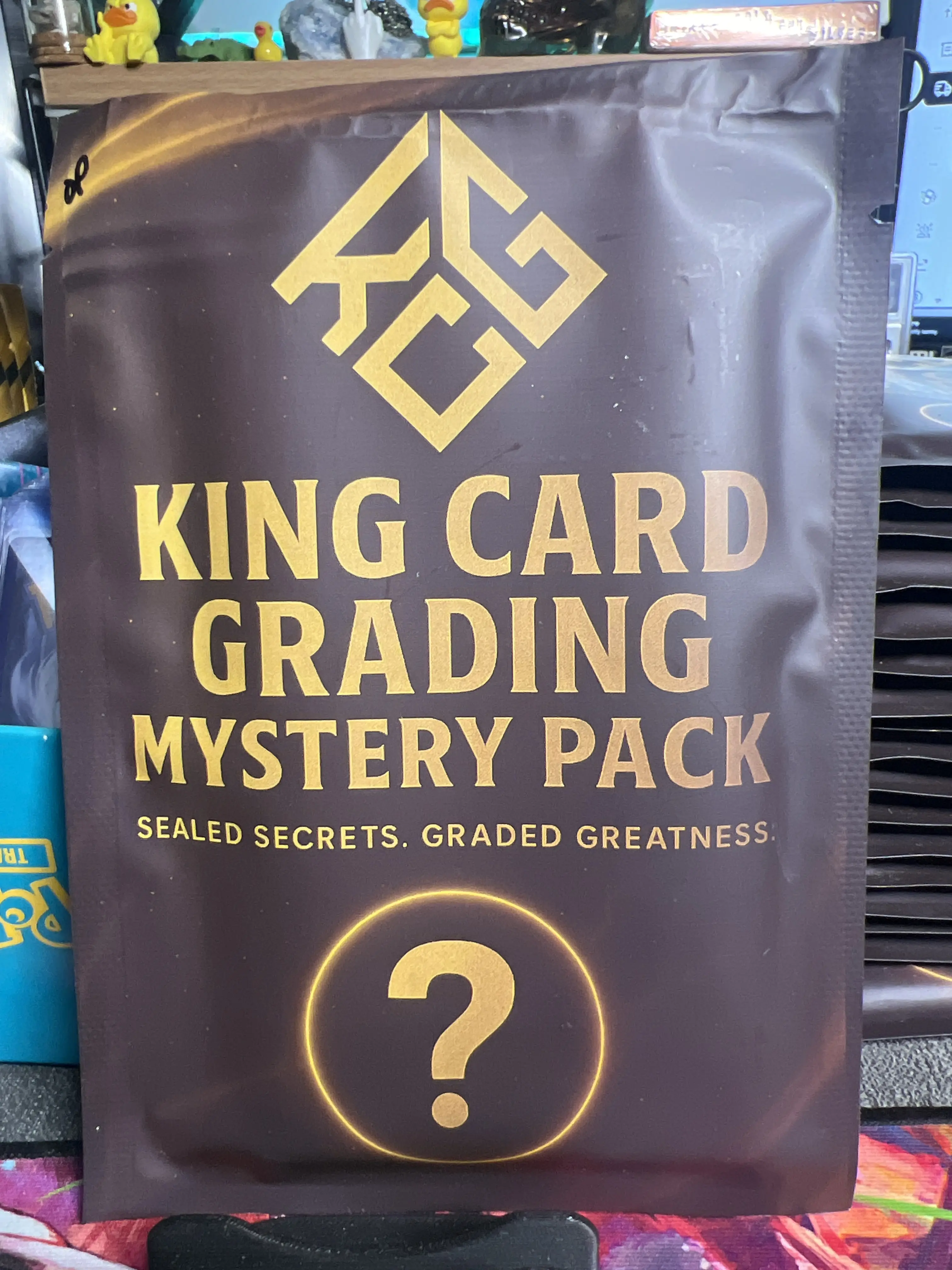 One piece mystery graded slab by king card grading One piece mystery graded slab by king card grading