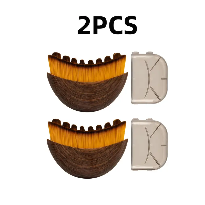 2PCS Lymphatic Contour Face Brush for Jawline & Chin Sculpting Dry Brushing Massager for Lymphatic Drainage & Facial Fatigue Relief Ergonomically Designed to Fit The Skin Precisely Beauty Roller Daily