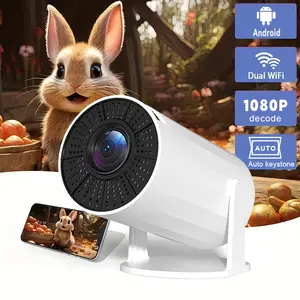 XBJ 713 4K Smart Mini Projector, Auto Focus, Wireless Cast, WiFi 6/5G, Bluetooth & Android System, Portable Home Theater for Indoor & Outdoor Use. Black Friday Deal Live Now! Limited Stock, Perfect Father's Day Gift!
