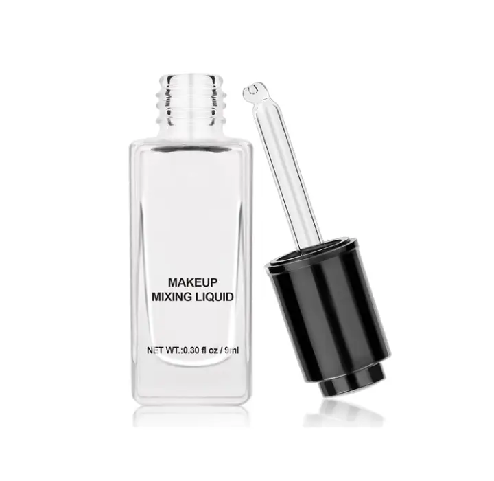 Mixing Liquid Waterproof Clear Mix, Cosmetic Thinner, Eyeshadow & Mascara Sealer, Prolong Makeup Durability Color Enhancer 9ML