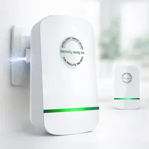Plug In Power Box with US Plug, Compact Plug-In Device with Indicator Light for Home Office