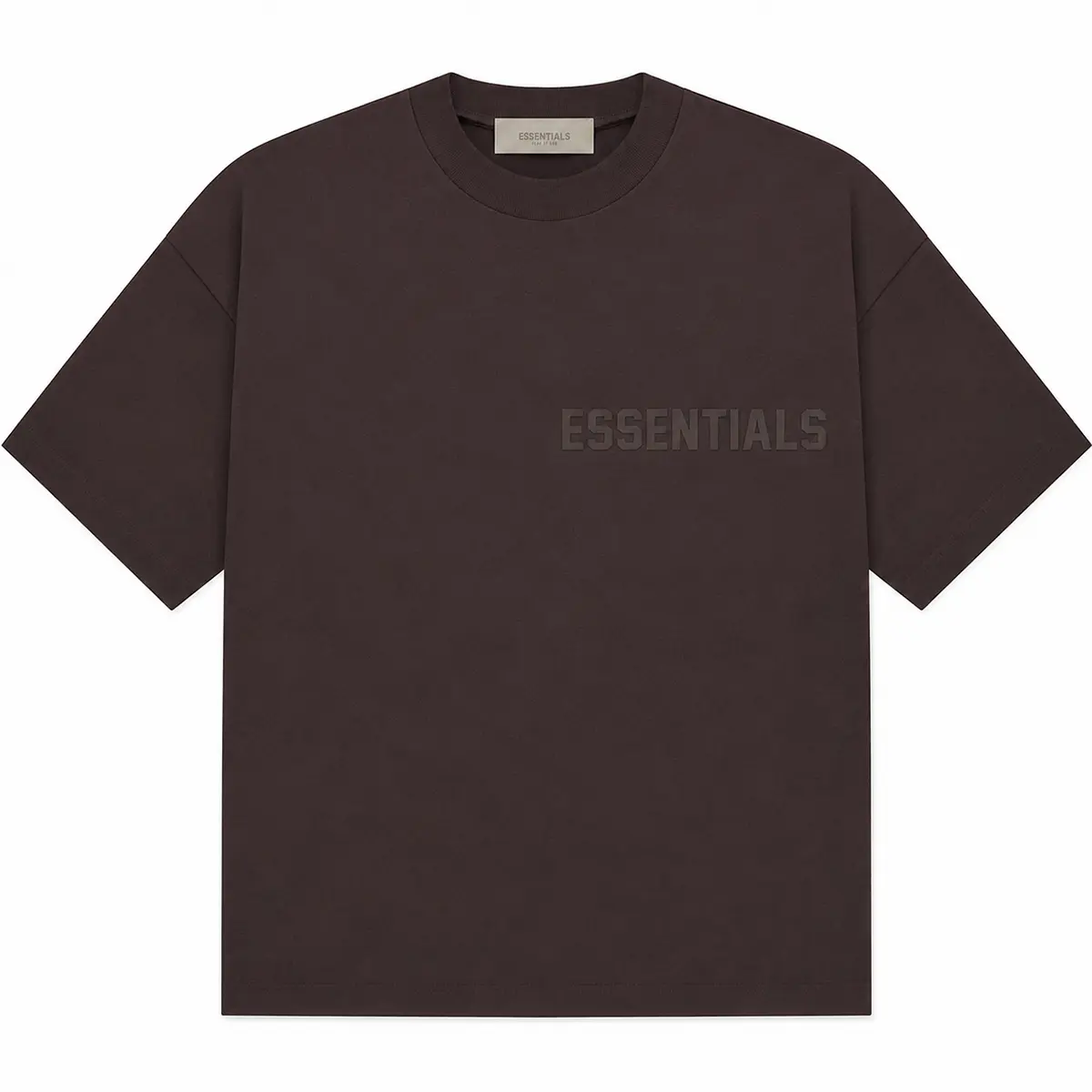 Fear of God Essentials Short-Sleeve Tee Plum Fear of God Essentials Short-Sleeve Tee Plum