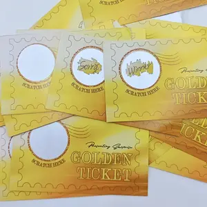 15 Scratch off Cards DIY Custom Stickers Coupons, Perfect for Holidays Birthdays Weddings Parties Gifts Small Businesses Awards Notes
