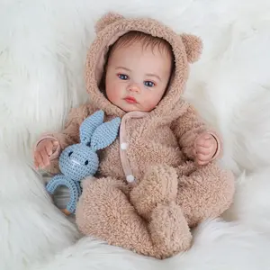 #Summervibes #mothersdaygift [WOOROY] Reborn Doll - Christmas & Birthday Gift, 18 Inch Realistic Baby Doll Lifelike Full Baby Boy Real Life Baby Doll with Soft Vinyl Body can Swimming with Accessories Gifts for Kids 3+