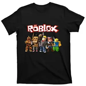Youth & Adult #Robloxx Print Cartoon Family Tee, Toddler Boy & Kids Shirt for Boys Girls, Summer Gamer Birthday Gift, USA-Made & Printed Apparel	
