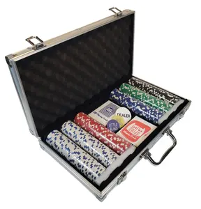Fat Cat 300Ct Texas Hold'Em Poker Chip Set Fat Cat 300Ct Texas Hold'Em Poker Chip Set