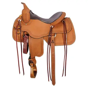 Billy Royal Elite Oiled Roughout Ranch Saddle Billy Royal Elite Oiled Roughout Ranch Saddle