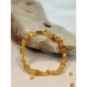 Lemon Rock Amber Bracelet