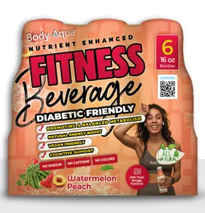 Body Aqua Watermelon Peach Fitness Beverage