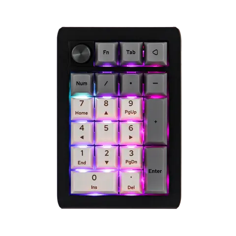 EPOMAKER EK21 VIA Gasket Number Pad BT 5.0/2.4ghz/Wired Hot-Swap Numpad with Aluminum Alloy knob Programmable for Win/Mac/Gaming Tiktokshopstockup Tiktokshopmothersday