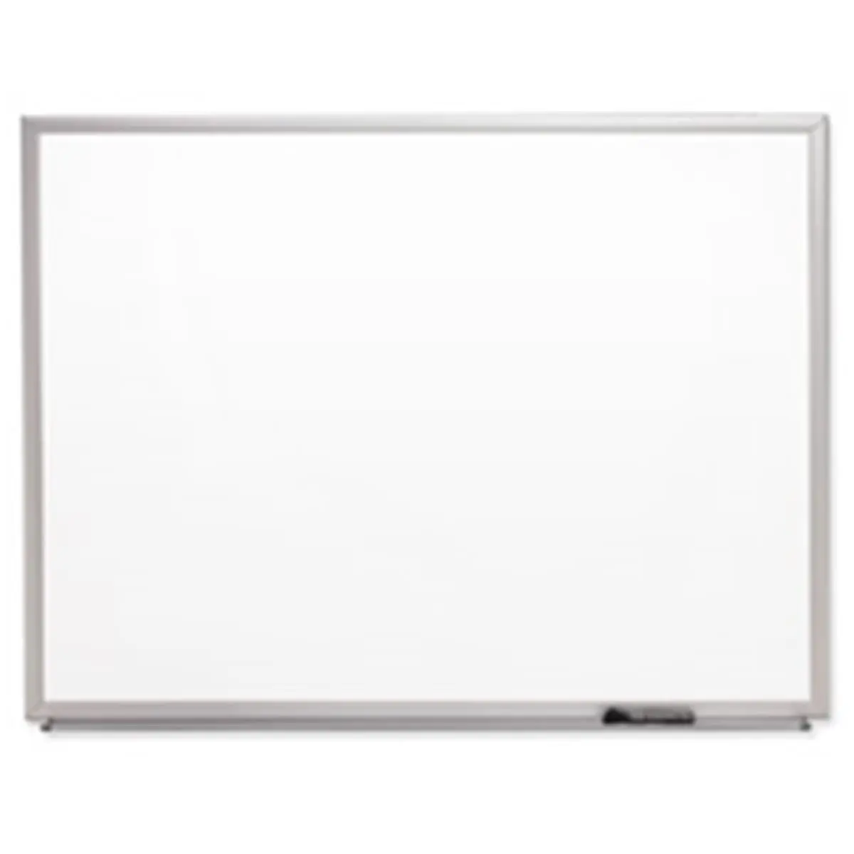 Quartet Melamine Dry Erase Board for Coaches with Sleek Aluminum Frame, 24" x 18", Flexible Mounting System, Includes Marker & Tray, Whiteboard Pens, Dry Erase Markers, Low-Use Environments, Sturdy, Standard, Durable, Universal Mount