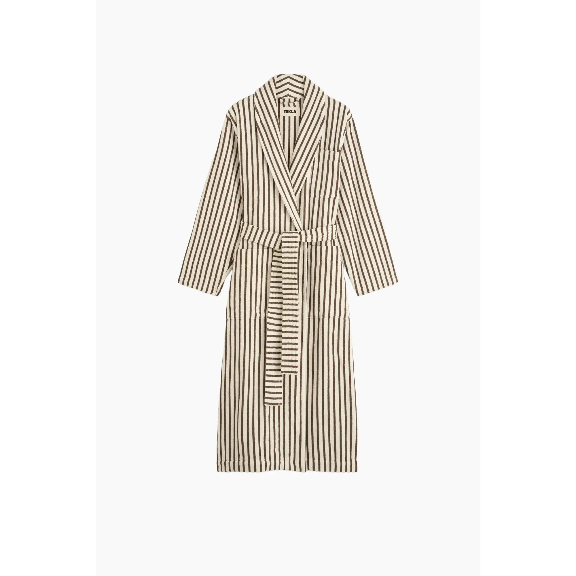 Organic Cotton Striped Bathrobe | Kodiak