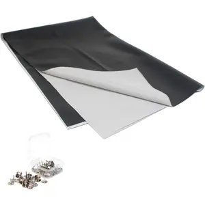 Motorcycle Seat Cover - Neoprene Waterproof Seat Protector, 80PACK Thumb Tack, Universal Material, DIY Accessory for ATV, Moped & Moto