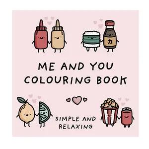 Me and You Colouring Book (Simple and Relaxing Bold Designs for Adults & Children) (Simple and Relaxing Coloring Books)