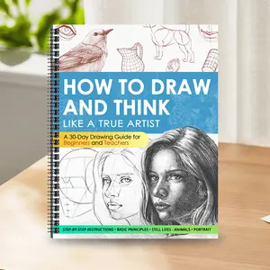 Quick Sketch Drawing Book, Drawing Guide, Rapidly Improve Painting Skills, Durable Yo Circle Binding, Start Sketching Anytime, No Pen Included