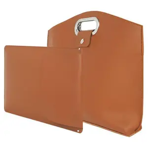 2-Pack Waterproof PU Leather Laptop Bags for 14-16 Inch Laptops, Versatile Work Briefcase for Women Compatible with MacBook iPad