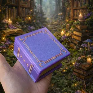 3D Printed Book Jewelry Box Assorted Articulated Fantasy Decor Gifts Ideas for Booktok Enthusiasts