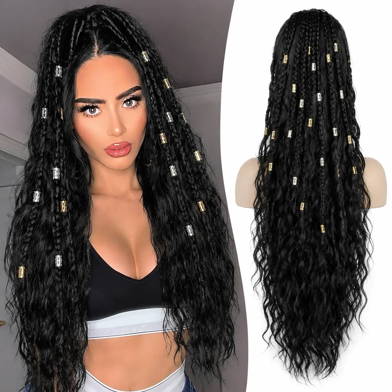 Ponytail Extension 30 inch Claw Clip Ponytail Extension for Women Long Wavy Pony Tails Hair Extensions Fluffy Natural Looking Synthetic Clip in Ponytail Hairpiece for Daily Use