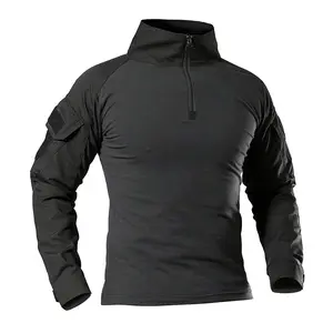 ANTARCTICA Mens Long Sleeve Tactical Shirt T-Shirt Men's Outdoor Rapid Response Slim Fit
