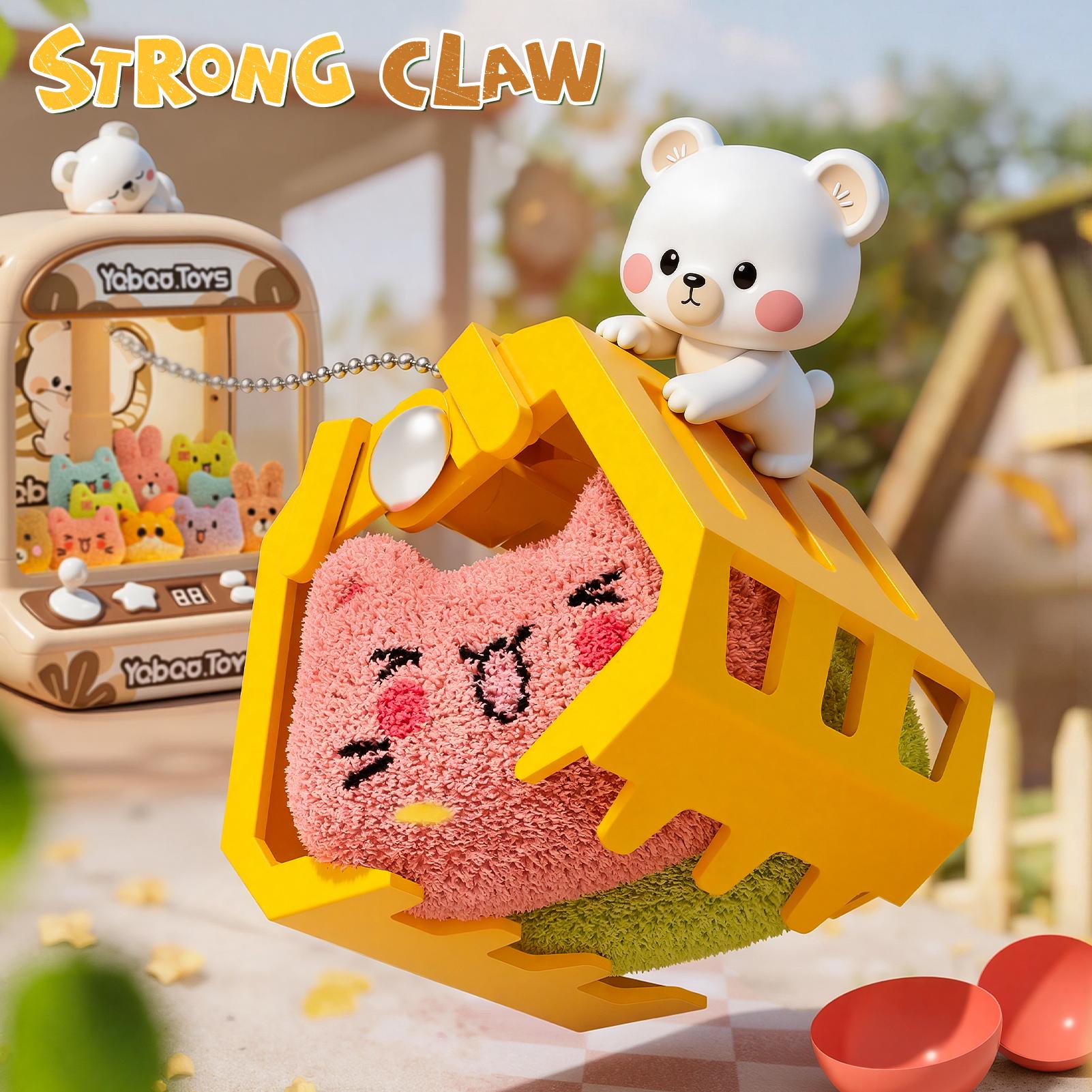 Claw Machine for Kids, Mini Vending Machine with Music, Prize Dispenser ...