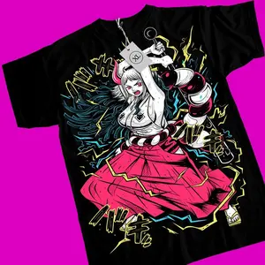 [Sale Up to 50%] Yamato One Piece T-shirt, Anime Manga Kawaii Funny Gift Shirt  Streetwear men gifts graphic tees