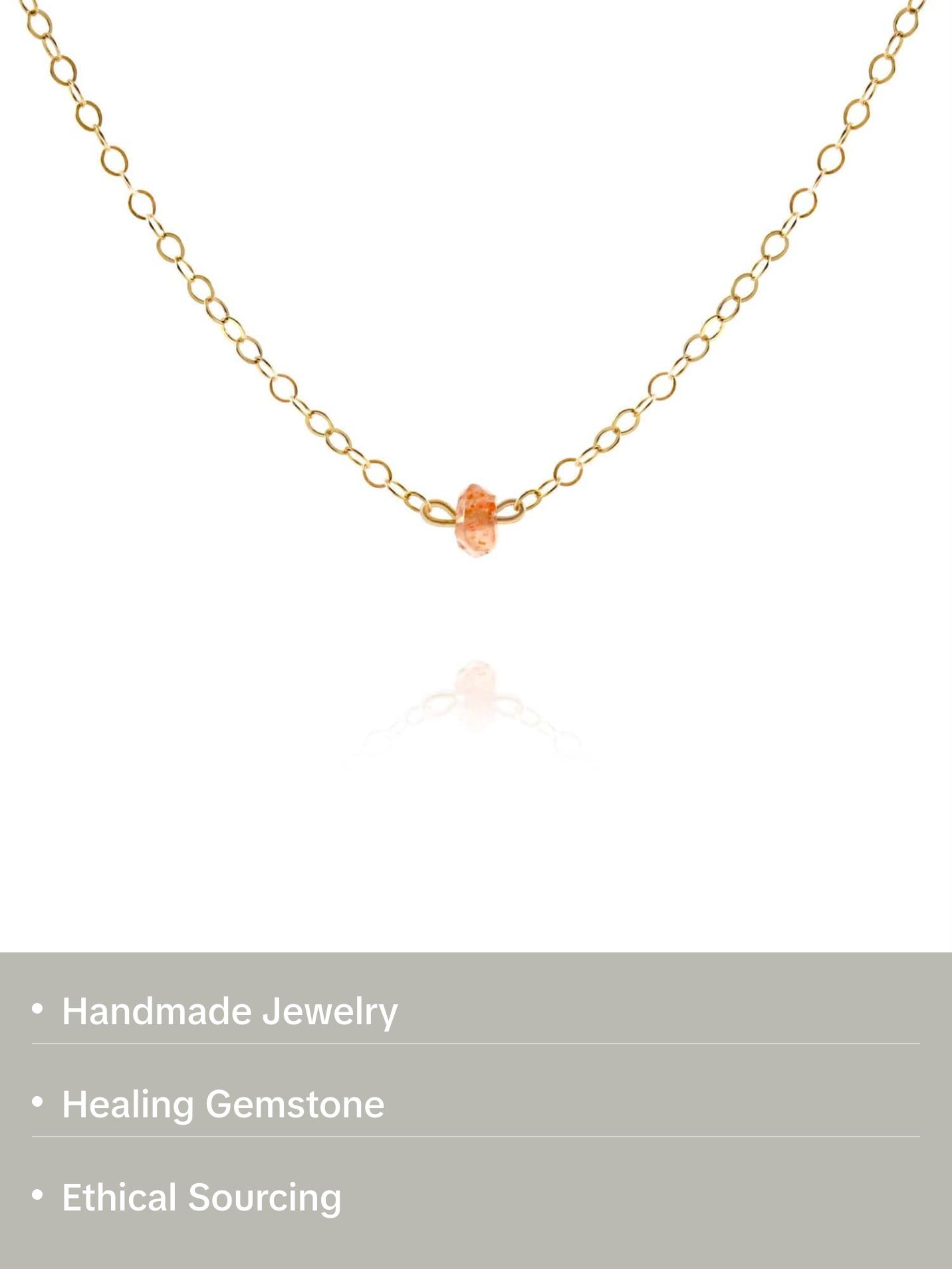Sunstone Choker Necklace