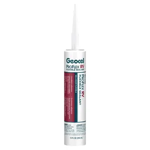 Geocel GC28927 10 oz Pro Flex RV Flexible Sealant, Bright White