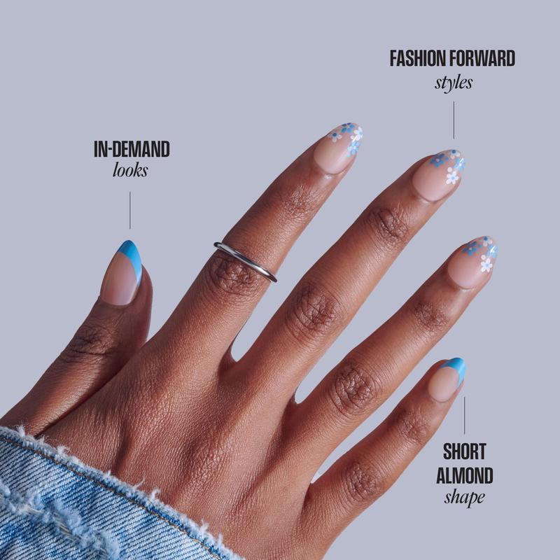 KISS CORE Design Press On Glue Nails - Tune