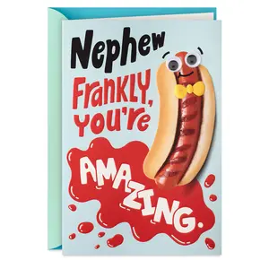 Frankly Amazing Funny Birthday Card for Nephew