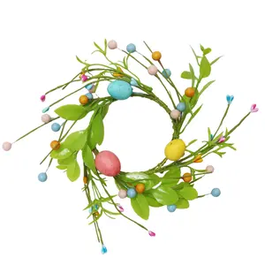 Wall Ornament Plastic Leaf Garlands Suitable for Doorways and Living Room