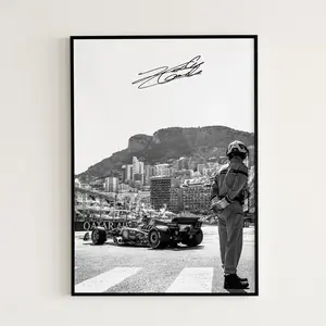 Charles Leclerc Poster, F1 Ferrari Poster, Ferrari F1, Formula 1 Poster, F1 Poster, Black White F1 Poster