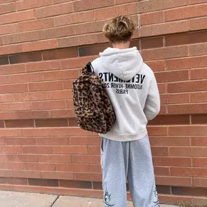 Y2K Cheetah Print Bag - Stylish Leopard Pattern for Everyday Use - Trendy and Versatile Accessory