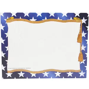 Flipside  Hayes Stars Certificate Border & Computer Paper - Pack of 3