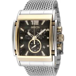 Invicta Men's 48208 Speedway Quartz Chronograph Black Dial Watch