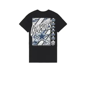 Junk Food Cowboys Shift Tee in Black Unisex