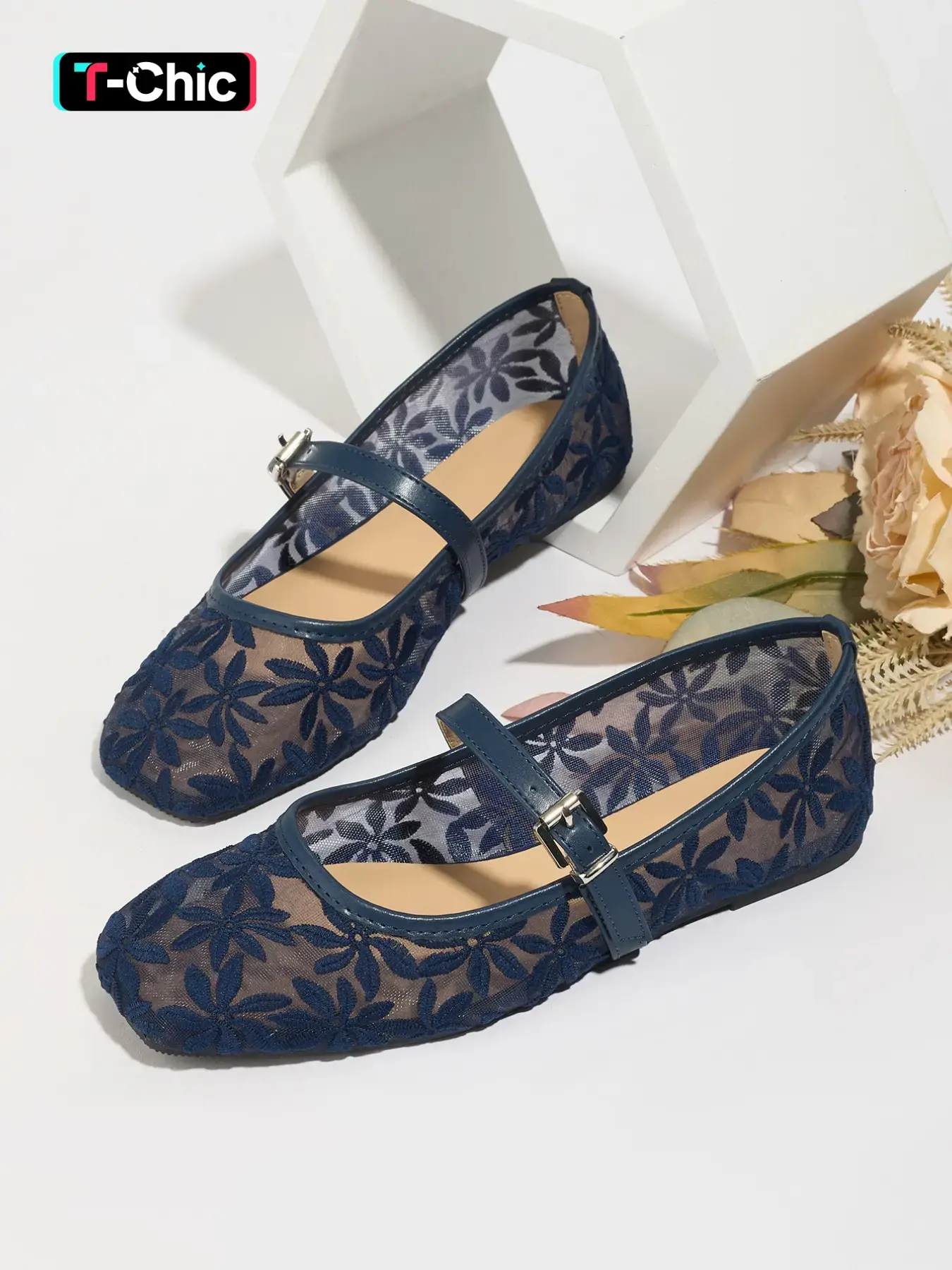 Mesh mary janes - TikTok Shop