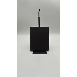 Pre-owned Louis Vuitton Leather Luxury Bags & Accessories Desk Agenda Cover, Black Date Code: CA0155X Entrupy ID: BC4Y9J8