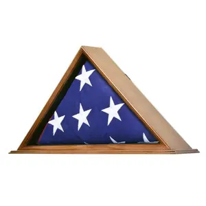 Flag Display Case Cabinet for 5x9.5' Flag